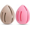thumbnail image 1 of GHSDFBB Silicone Makeup Sponge Holder, Breathable Beauty Sponge Blender Case Beauty Eggs Carrying Case Make-up Sponges Container Shatterproof Makeup Sponge Storage Box for Travel, 1 of 6