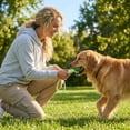 thumbnail image 6 of Durable Dog Knot Rope Toy featuring Rubber Ball Core for Exercise and Play Resilient Interactive Training Tool for Energetic Pets, Green 14 Inch, 6 of 6