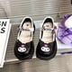 thumbnail image 5 of Zapatos de cuero pequeños para niñas 2024, nuevos zapatos de princesa fragantes pequeños para niños de primavera y otoño, zapatos de suela blanda para niñas de estilo primaveral que salen a la calle, 5 of 5