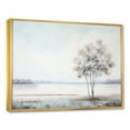 thumbnail image 2 of Designart "Silent Modern Scandinavian Scenery I" Modern Scandinavian Floater Framed Canvas Wall Art, 2 of 5