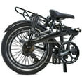 20" Durban One Up Folding Bike, Black