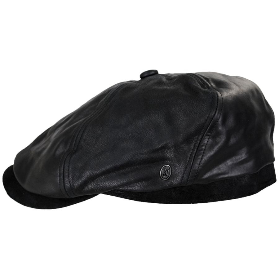 Leather Suede Newsboy Cap - XXL - Brown - Walmart.com