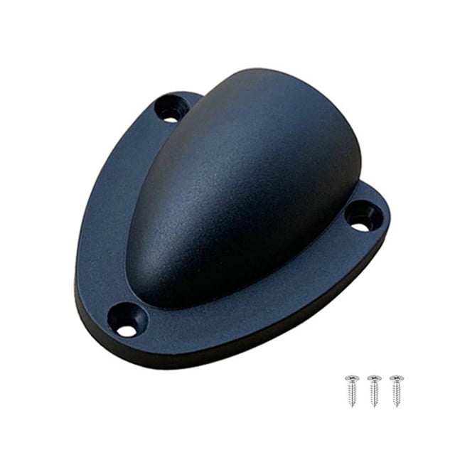 GLFILL Wire Cable Vent Cover Clam Shell Clamshell Vent Ventilator Through For Sealing Splash Proofing For Locker Vents Black Large