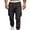 Dark Gray, variant on Men's Hip Hop Urban Style Streetwear Cargo Pants Slim Fit Stacked Joggers Zipper Multi Pocket Techwear Tapered Jogger Pants for Fall, Khaki, XL