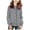 Gray, variant on Girls Open Front Cardigan Long Sleeve Casual Kids Fall Clothes Solid Thick Chunky Sweater Coat with Pockets Gray for Size 1-2 Years