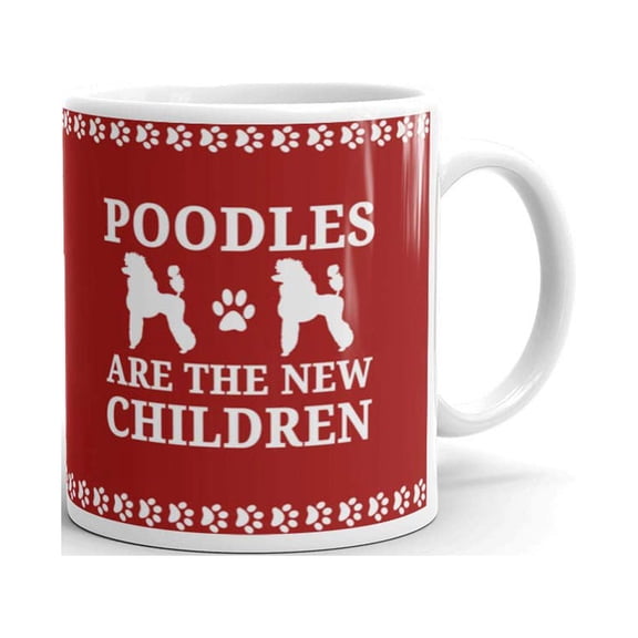 11 oz Poodles are the New Children Pet Accessories Dog Lover Coffee Mug Tea Cup
