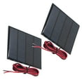thumbnail image 4 of 2Pcs 115x85x3 mm DC Batteries 1.5W 12V Solar Panel Small Cell Module Epoxy Charger DIY Kit Solar Part Charging for Cellphones, 4 of 4