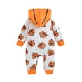 thumbnail image 3 of WEAIXIMIUNGChristmas Girls Long Sleeve Pullover Romper Print Sweatshirt Bodysuits Romper 3-6 Months, 3 of 9
