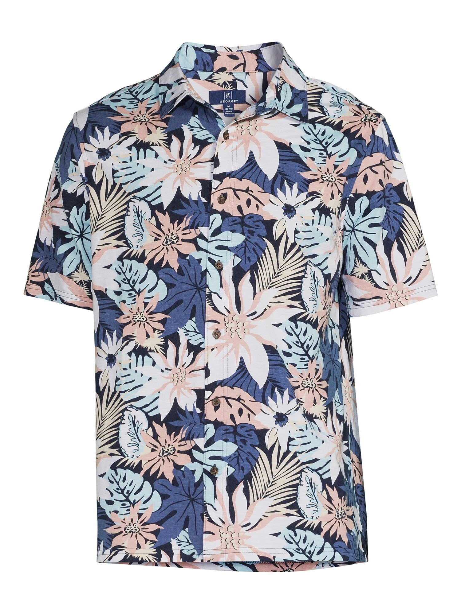 George Men’s Knit Button Down Shirt, Sizes S-3XL