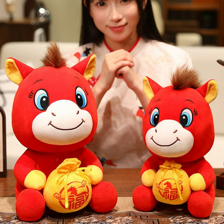 Chanana Year of 2026 Horse Mascot Statue, Chinese New Year Horse