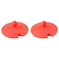 thumbnail image 1 of 2 Pcs Couvercles de Tasse en Silicone Scellés avec Trou pour Paille, Couvercle de Tasse Étanche et Anti-Poussière Réutilisable, 1 of 8