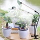 thumbnail image 3 of Luz de cultivo LED, luz de cultivo con clip de espectro completo con LED azules y rojos para plantas de interior, atenuación de 10 niveles, temporizador de encendido/apagado automático, 3 of 5