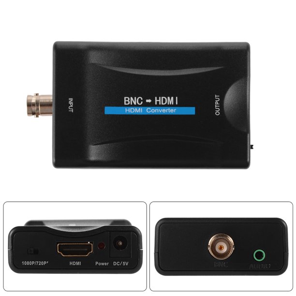 Besufy BNC to HDMI Converter,1080P/720P BNC to HDMI Video Converter
