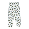 thumbnail image 4 of Xecao Colorful Grass Women's Straight Lounge Pajama Pants: The Epitome of Relaxed Sleepwear, 4 of 9