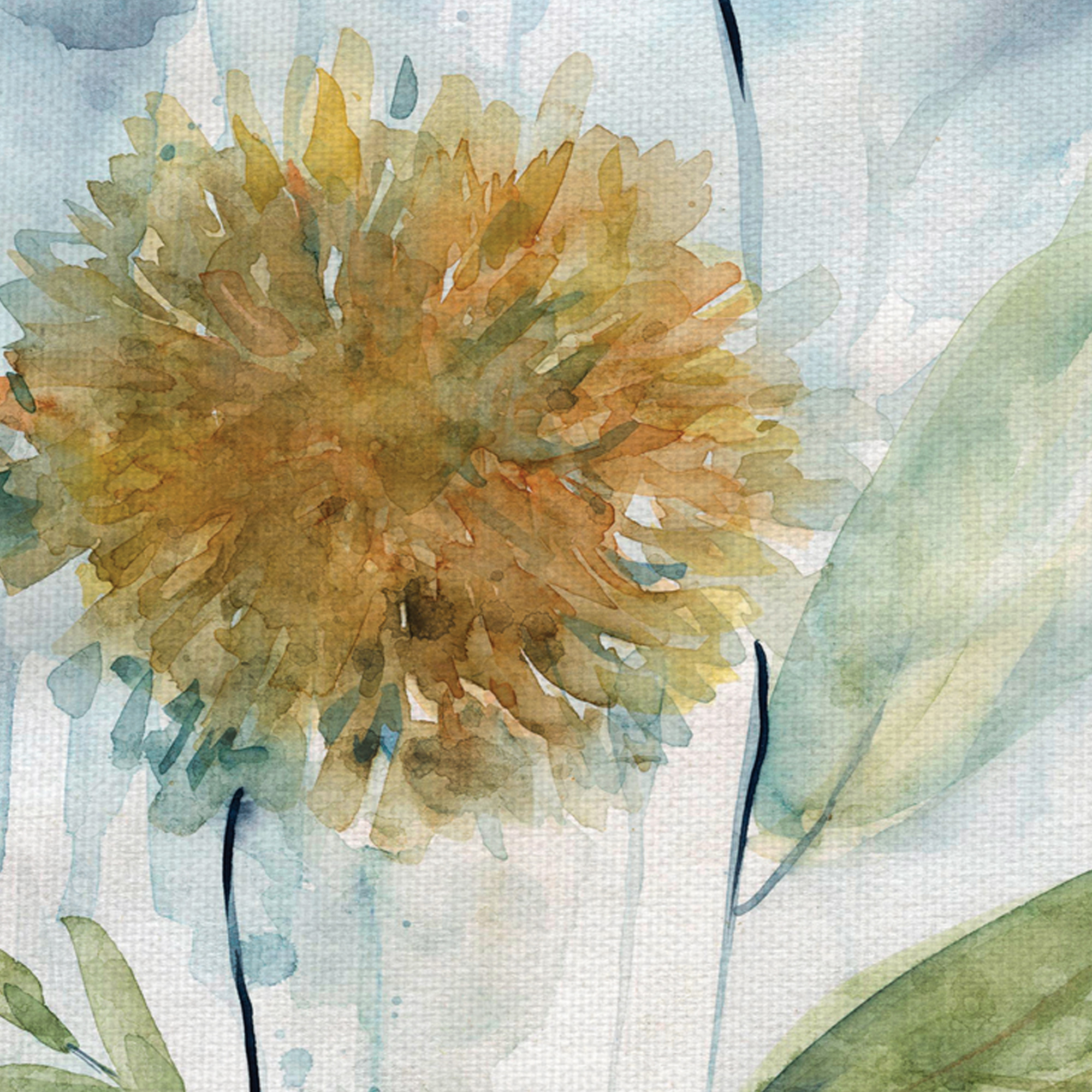 Masterpiece Art Gallery Holland Spring Blooms I & II White & Gold By Carol Robinson Canvas Art Print Set of 28" x 20"