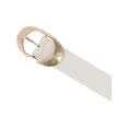 thumbnail image 3 of CTM  Synthetic Leather Belt with Oval Buckle (Women's Plus), 3 of 4