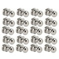 thumbnail image 2 of Round Head Fasteners,20set Brass Rivets Silver Stud Screws Brass Rivets Tailored for Perfection, 2 of 14