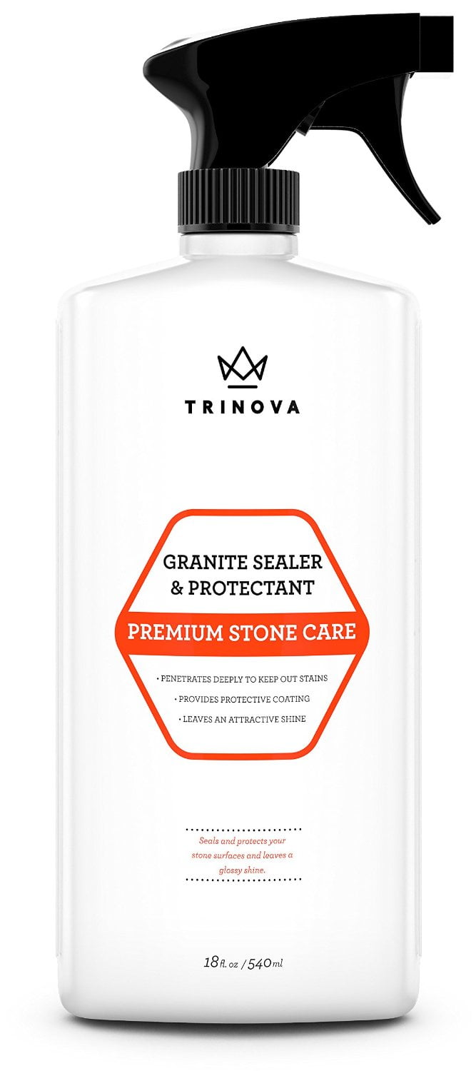 TriNova Granite Sealer & Protector Best Stone Polish, Protectant