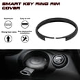 thumbnail image 4 of Xotic Tech Black Aluminum Alloy Remote Control Key Cover Ring Rim Surrounding Compatible with Mini Cooper JCW R55 R56 R57 R58 R59 R60 R61, 4 of 8