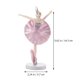thumbnail image 3 of 1 Set 6 Pcs Beautiful Cake Decorations Elegant Ballerina Adornment Set, 3 of 4
