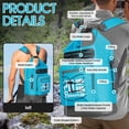 thumbnail image 3 of Bolsa impermeable MORXPLOR con tapa enrollable y funda para teléfono móvil, 30 L, 3 of 7