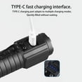 thumbnail image 4 of Xihbxyly Oferta Por Tiempo Limitado Linterna Portátil para Exteriores con Clip Linterna Recargable de Larga Duración, 4 of 7