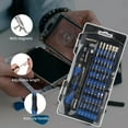 thumbnail image 4 of General 60-in-1 Portable Computer Repair Kit Precision Screwdriver Tool for Laptops Mobile Phones Blue, 4 of 5