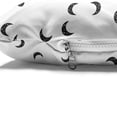thumbnail image 4 of Half Moon Pet Bed, Repetitive Crescent Halloween Inspired Simplistic Pattern Plain Background, Resistant Pad for Dogs and Cats Cushion with Removable Cover, 24" x 39", Dimgray and White, by Ambesonne, 4 of 4