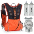 thumbnail image 1 of Mochila con chaleco de hidratación de 5L, chaleco para correr con agua, 1 vejiga de agua de 1,5 L y 2 botellas de agua blandas de 450ml, 1 of 8