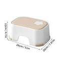 thumbnail image 3 of WORTHBUY Kid Step Stool Bathroom Non Slip Safety Training Stool Washing Step Stools For Children Living Room Bathroom Furniture, 3 of 10