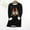 #224-Black, variant on Wowcloth Women's Thermal Shirt with Christmas Print, Fleece Lined for Warmth, Long Sleeve Round Neck Fitted Design for Autumn Winter and Daily Wear