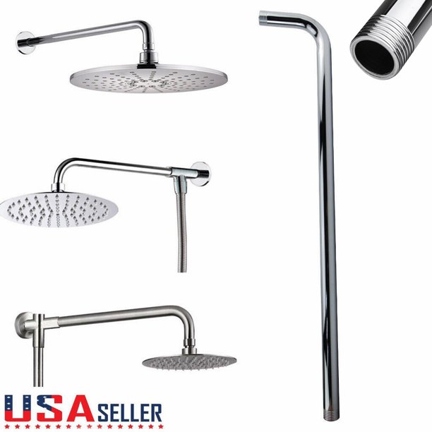 24inch Stainless Bathroom Accessories Steel Wall Mounted Tube Shower