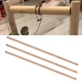 thumbnail image 3 of 1 Pcs Natural Wooden Stick Undeformable Long DIY Arts Craft Pole for Outdoor, 3 of 10