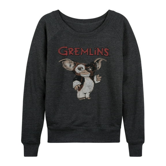 Gremlins - Dapper & Sophisticated - Women's Lightweight French Terry Long Sleeve Shirt