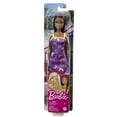thumbnail image 7 of Barbie Fashion Doll with Black Hair Dressed in Colorful Butterfly Print Dress & Strappy Heels, 11 in, 7 of 7