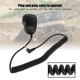 thumbnail image 3 of Speaker Microphone, Stable 3.5MM Interface Remote Speaker Mic Adjustable  for Communication, 3 of 7