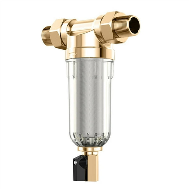 Filtro de Agua para Grifos de Cobre, Prefiltro para Fregaderos, Calentador de Agua, Grifo de Cocina, Suministros de 25 mm.