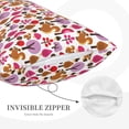 thumbnail image 5 of Fotbe Squirrel In The Forest Pillow Cases - Envelope Closure - Luxury, Extra Soft, Cooling Pillow Covers - Wrinkle, Fade, Stain Resistant-14"x20", 5 of 8