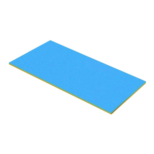 Colchoneta flotante para agua, colchón flotante, manta de agua, piscina de verano, ligera Azul