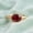 Rose Plated, variant on Oval Cut Red Ruby Gemstone Bezel Band Ring, 925 Sterling Silver Yellow Gold Plated Elegant Handmade Ring, July Birthstone Jewelry Wedding Gift for Her