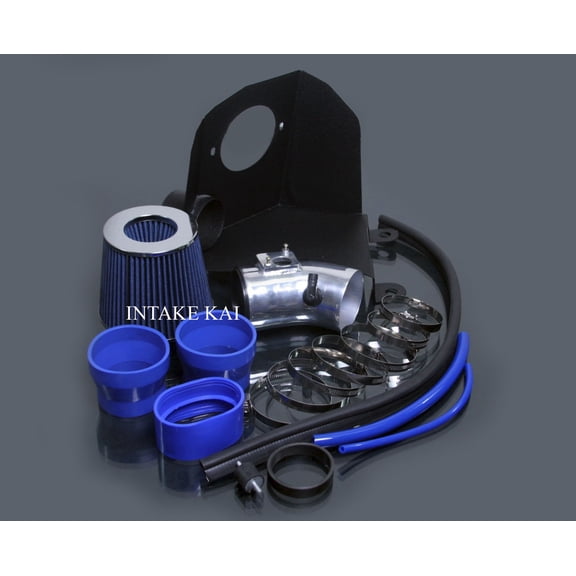 2012 2013 2014 2015 CIVIC SI / 2013-2015 ACURA ILX 2.4 2.4L HEAT SHIELD COLD AIR INTAKE SYSTEMS (BLUE)