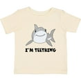 thumbnail image 3 of Inktastic I'm Teething Cute Shark Boys or Girls Baby T-Shirt, 3 of 5