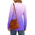 thumbnail image 4 of Textilo Long Sleeve Tops for Women Lounge Crew Neck Button Top Loose Fit Henley Shirts Holiday Fall Fashin Dressy, 4 of 4