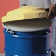 thumbnail image 2 of Drum Cover, For Drum Capacity 55 gal, For Drum Outside Diameter 24 in, Yellow, 2 of 2