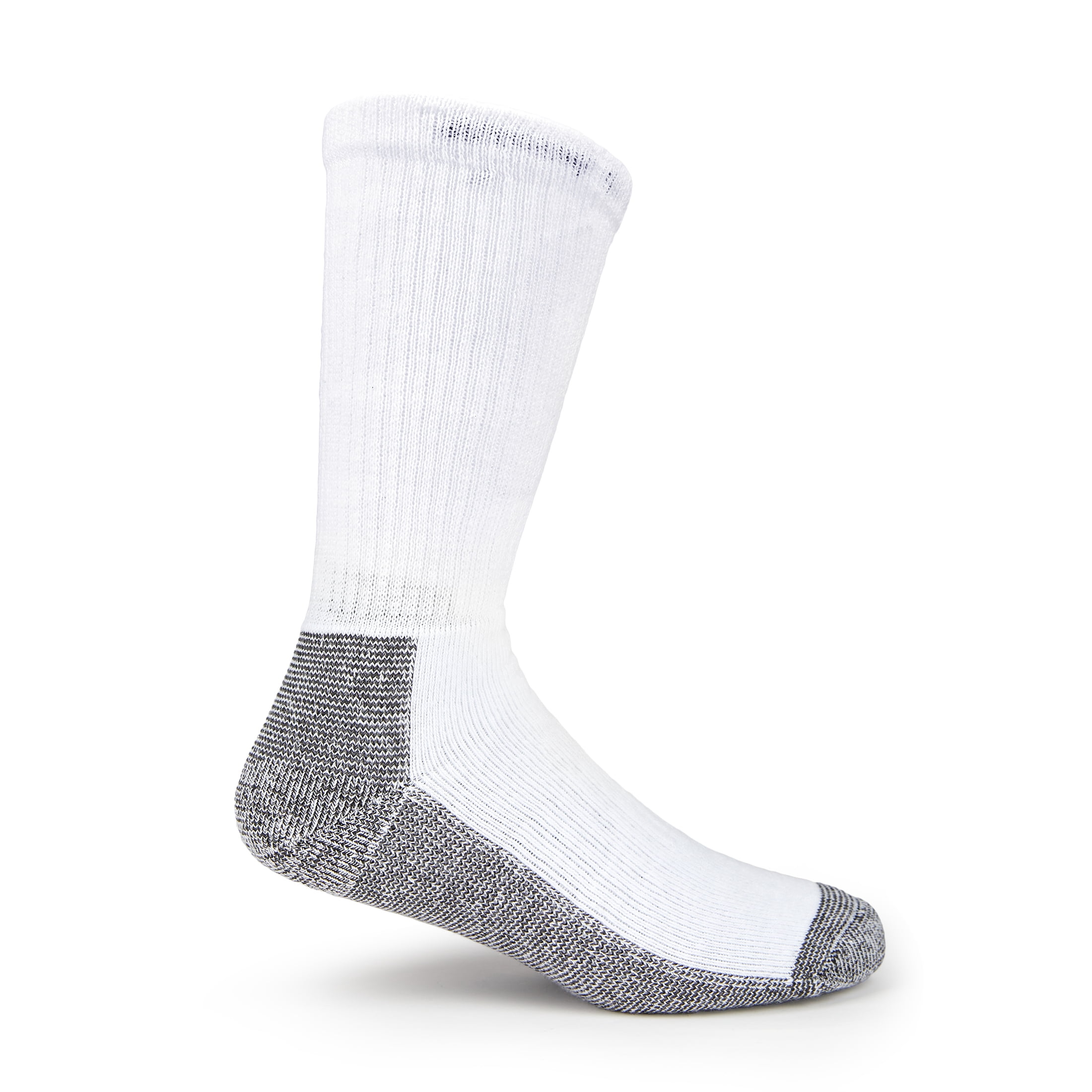 Fruit of the Loom Work Gear Men's Socks, Sizes 6-12, 6-Pack