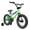Green, variant on XJD BMX Style 12 inch Boy Bike for 2-8 Years Old Boys Toddlers 12 14 16 Inches BMX Bicycle with Training Wheels and Coaster Brake,Blue
