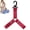 Red, variant on Cheerleading Pom Pom Holder with Closure Hanger for Backpacks,Dual Purpose Adjustable Backpack Straps Accessories for Hanging Pompoms Cheer Bows Cheerleading Essentials