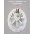 thumbnail image 4 of WtZbdo LED Socket Ceiling Fan with Remote Control, 4 of 12