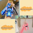 thumbnail image 4 of ORUYROP Cute Keychain Cartoon Keychains Backpack Key Chain Wristlet Keychain Accessories Car Charms for Women Girls Kids, Blue+ Pink, Small, 4 of 6