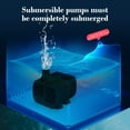 thumbnail image 4 of Mini Submersible Pump with 5V USB Mini Submersible Water Pump High Lift Submersible Pump For Pet Fountains Aquarium Fish Tank Pond Fountains Hydroponics, 4 of 6
